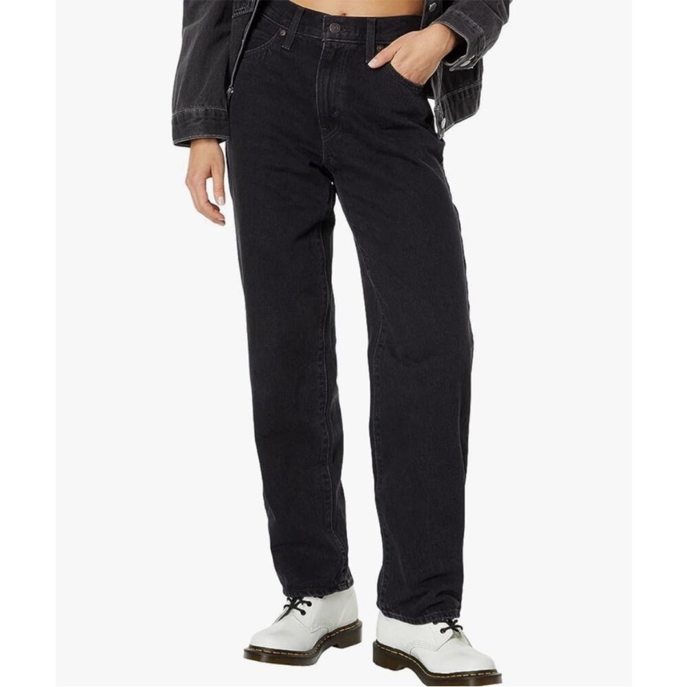 Levi's Black Straight Leg Women's Jeans